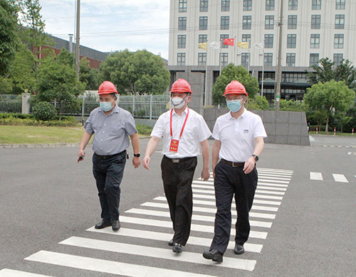 青浦區政協副主席顧嘯流一行來我公司考察指導工作(圖1) 青浦區政協副主席顧嘯流一行來我公司考察指導工作(圖1)