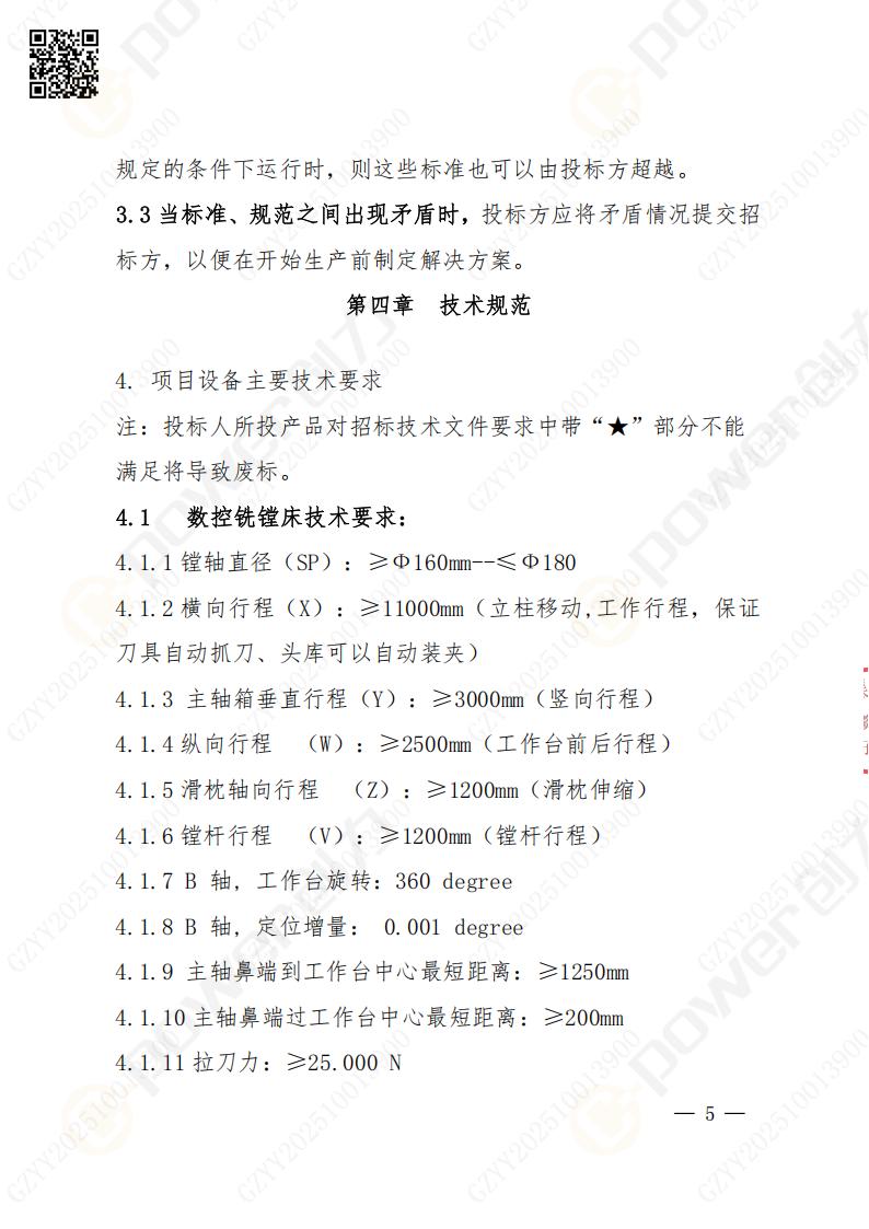 蘇州創力礦山設備有限公司數控銑鏜床（進口落地）招標公告(圖5)