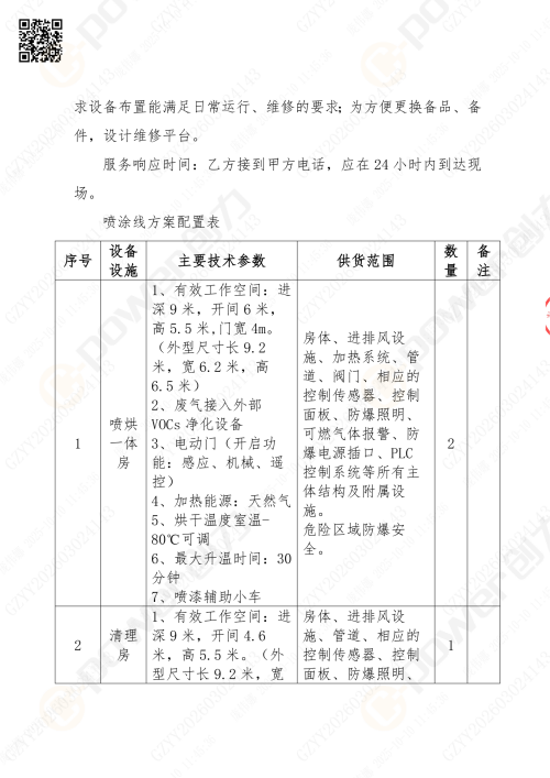 蘇州創(chuàng)力噴漆房招標公告_02(圖2)